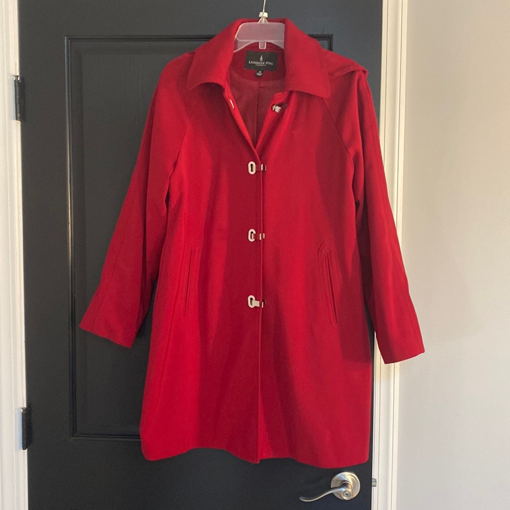 London Fog coat.